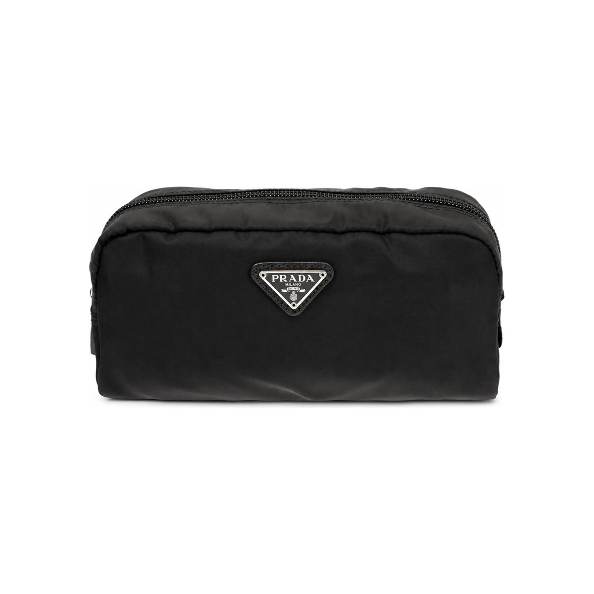 PRADA Tessuto Nylon Triangle Logo Medium Pouch Shoulder Bag 1NA350 2BQP F0002