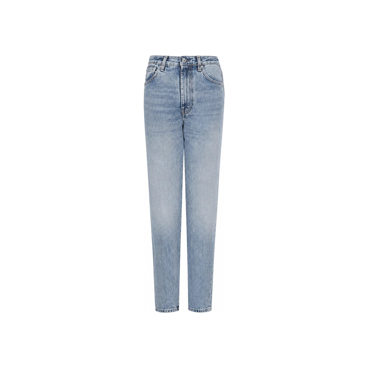 Toteme Twisted Seam Blue Denim Jeans Women’s 222232741