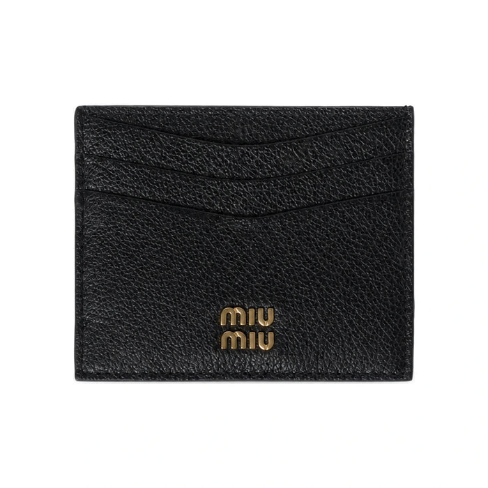 Miu Miu Leather Card Holder Wallet Pink