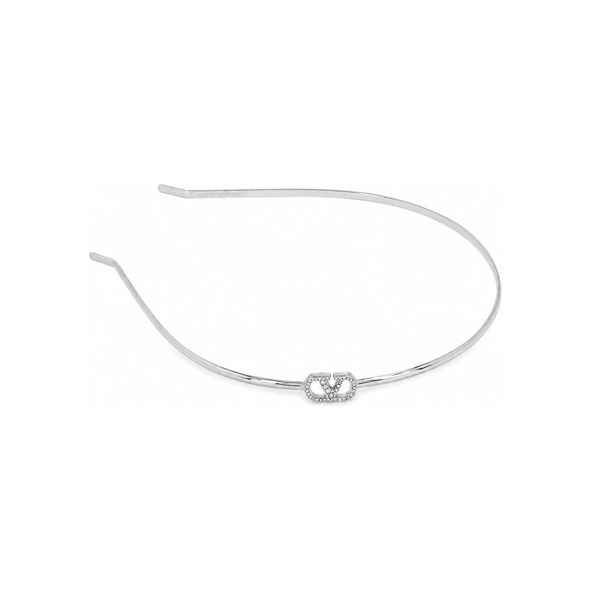 VALENTINO Garavani V Logo Headband for Women 6W2J0X61 YCW UWD