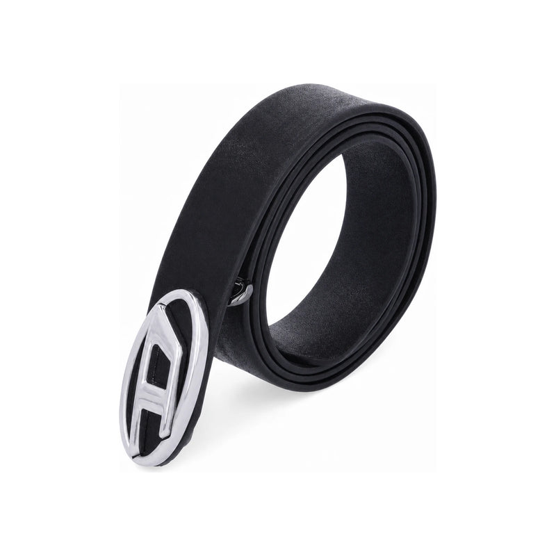 DIESEL Black Leather Belt X09813 PR271 T8013