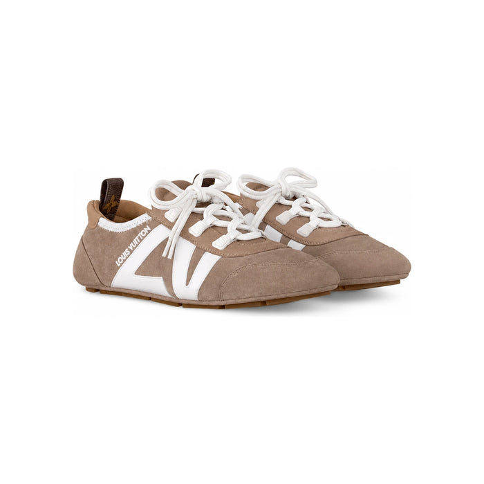 Louis Vuitton Beige LV Sneakerina Women’s Low-Top Sneakers