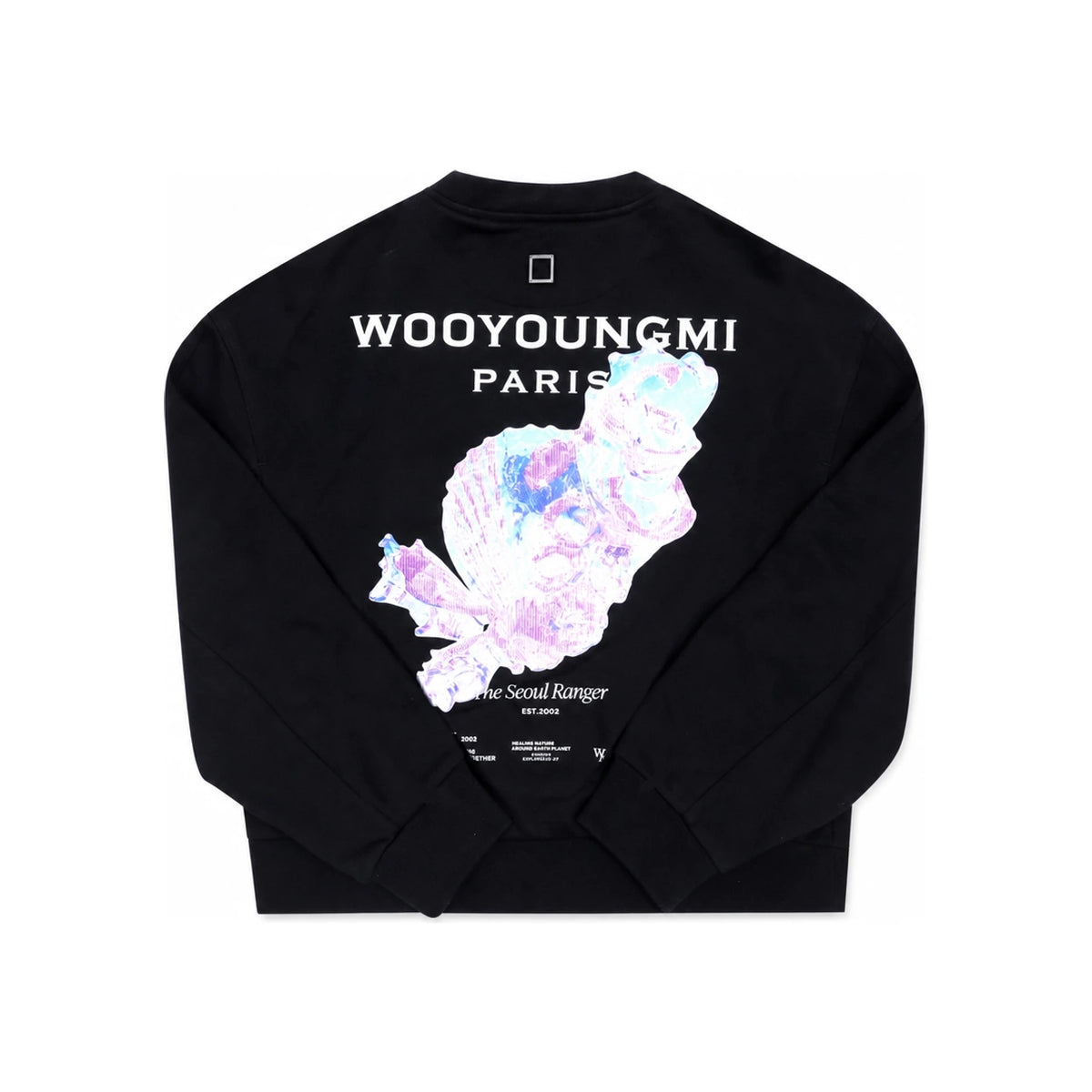 WOOYOUNGMI Coral 3D Back Logo Women’s Sweatshirt