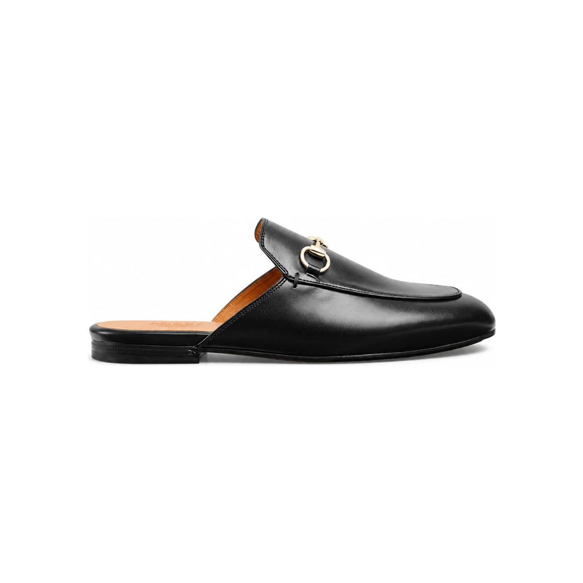 GUCCI Black Leather Sandals