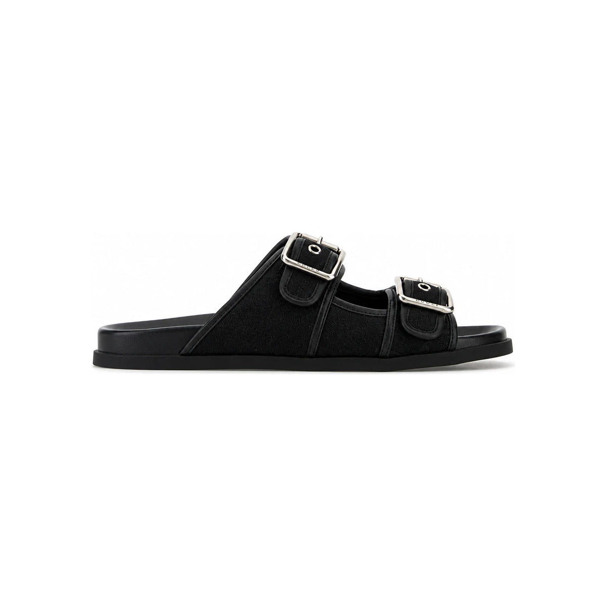 GUCCI Black Leather Sandals for Men