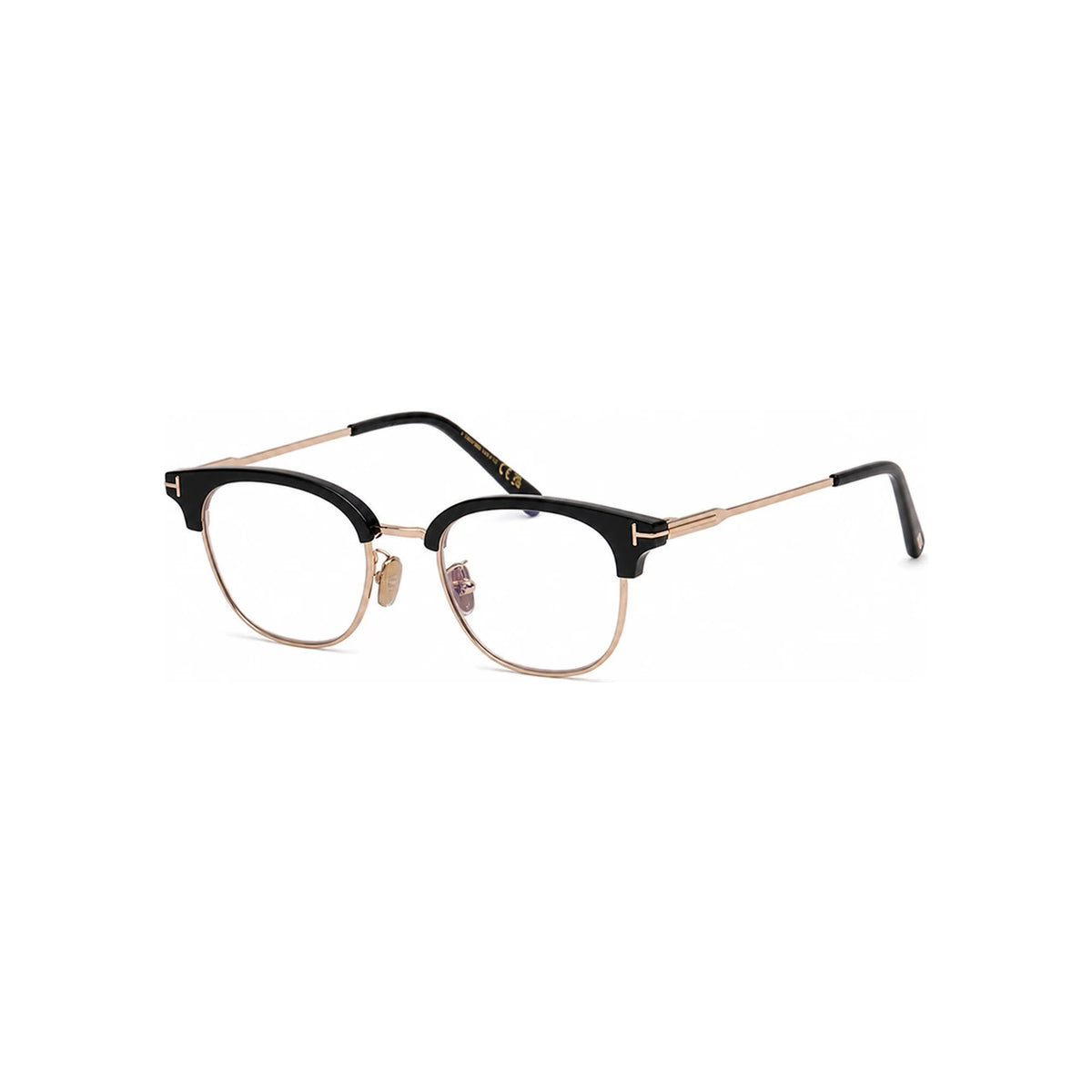 TOM FORD Blue Light Blocking Browline Eyeglasses Asian Fit Unisex TF6002KB 001