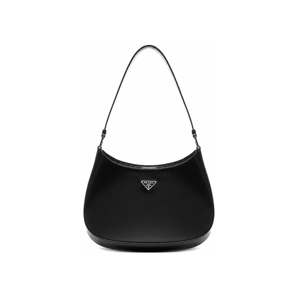 PRADA Cleo Brushed Leather Shoulder Bag 1BC499 OOO ZO6 F0002