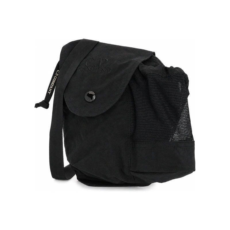 CP Company Plain Paper Touch Crossbody Bag Black