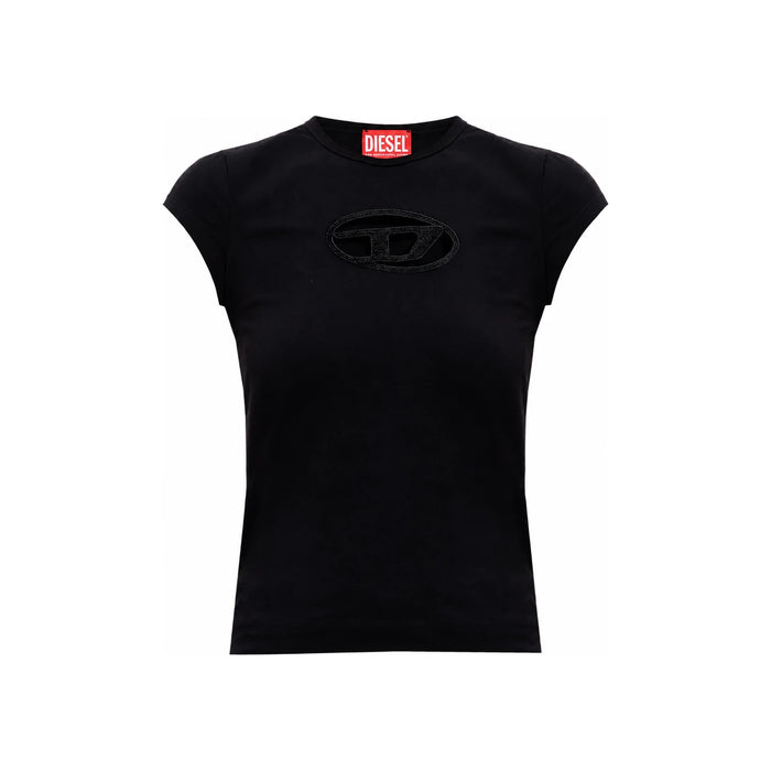 DIESEL Peekaboo Logo Women’s Short Sleeve T-Shirt