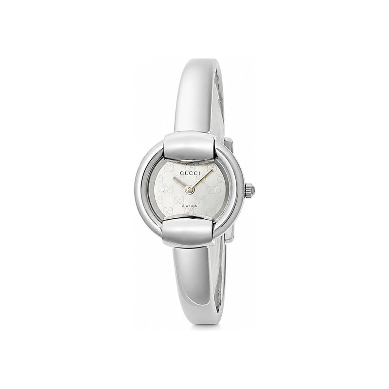 GUCCI Silver-Tone 25mm Quartz Stainless Steel Women’s Watch YA014512 Gucci1400