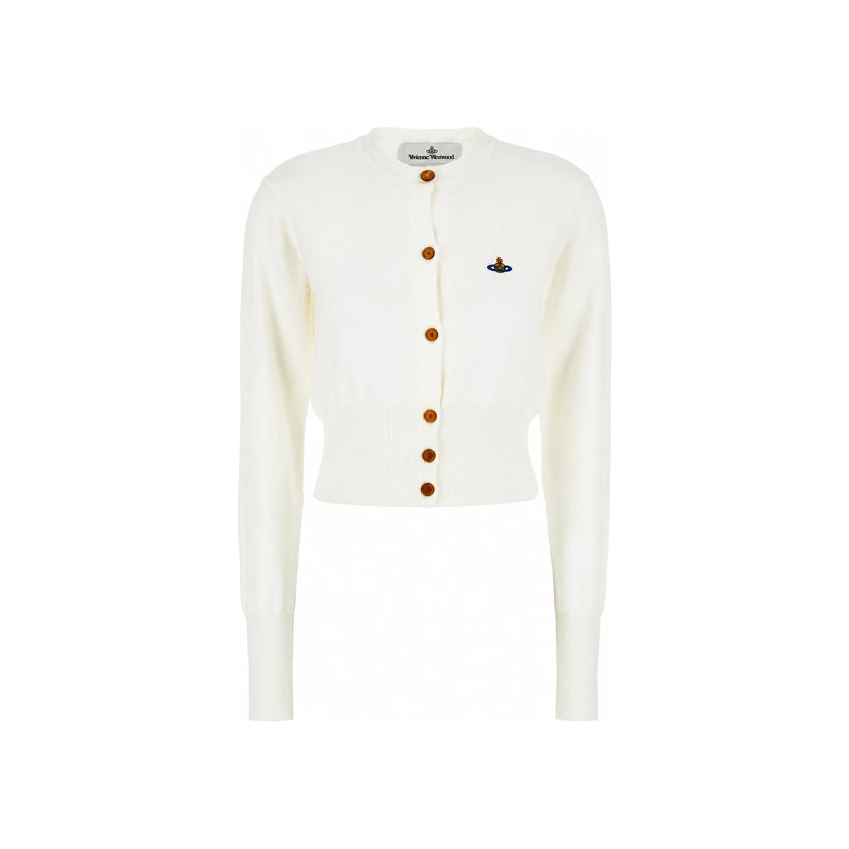 Vivienne Westwood Cotton Bea Cropped Cardigan