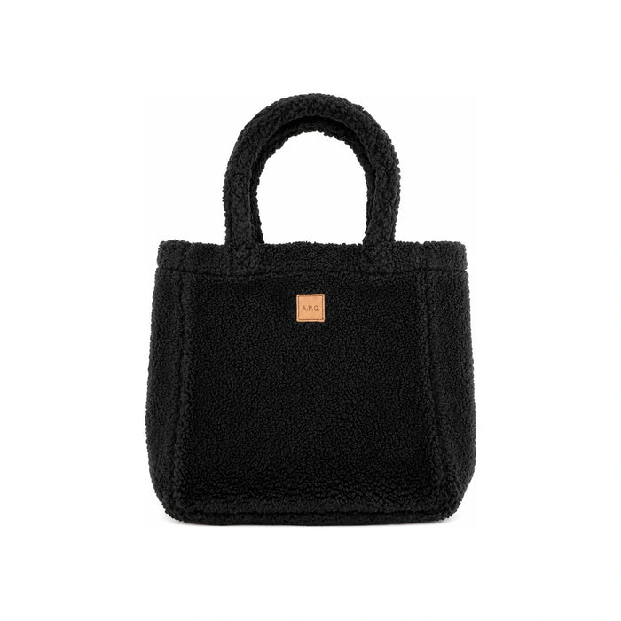 A.P.C. Lou Mini Tote Bag Black COGXD M61875 LZZ