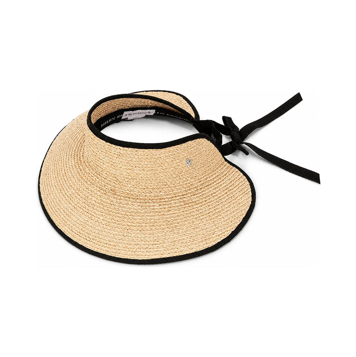 HELEN KAMINSKI Women’s Straw Visor Sun Cap HAT50220 NTM