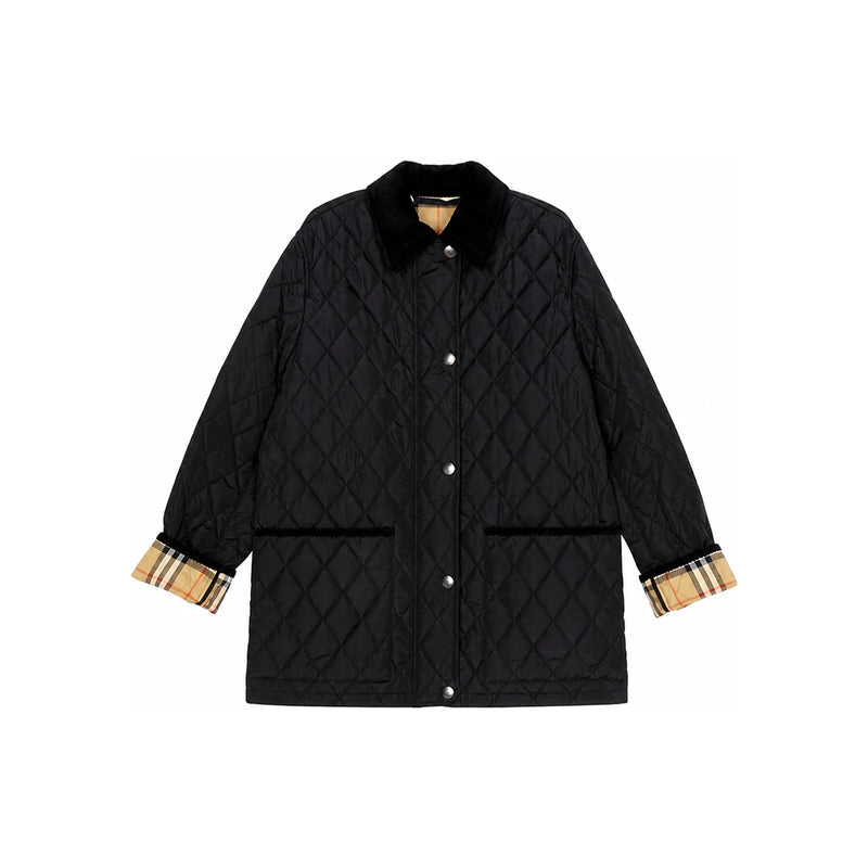 BURBERRY Quilted Nylon Half Jacket 8107463