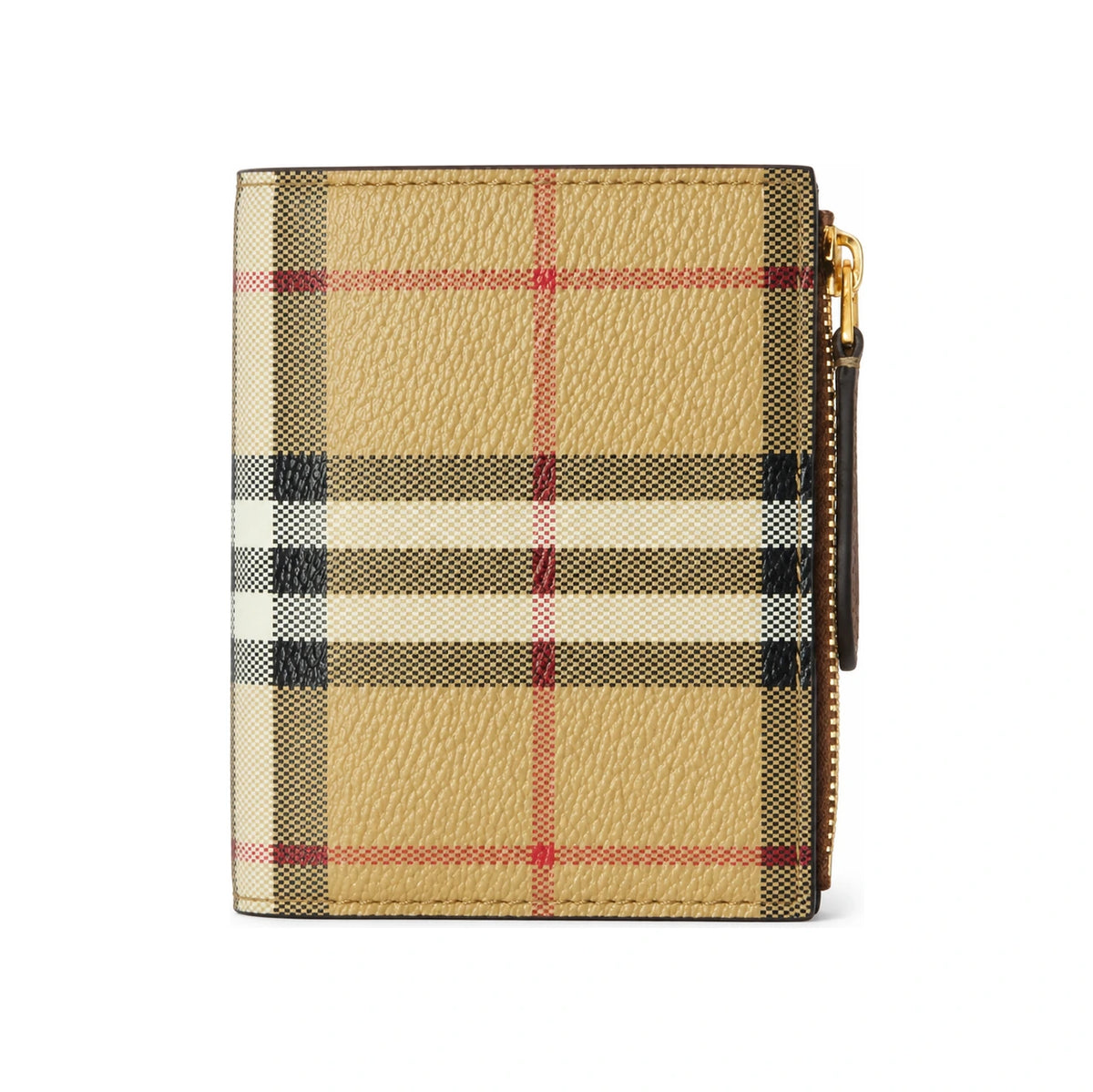 BURBERRY Leather Card Holder Wallet Black