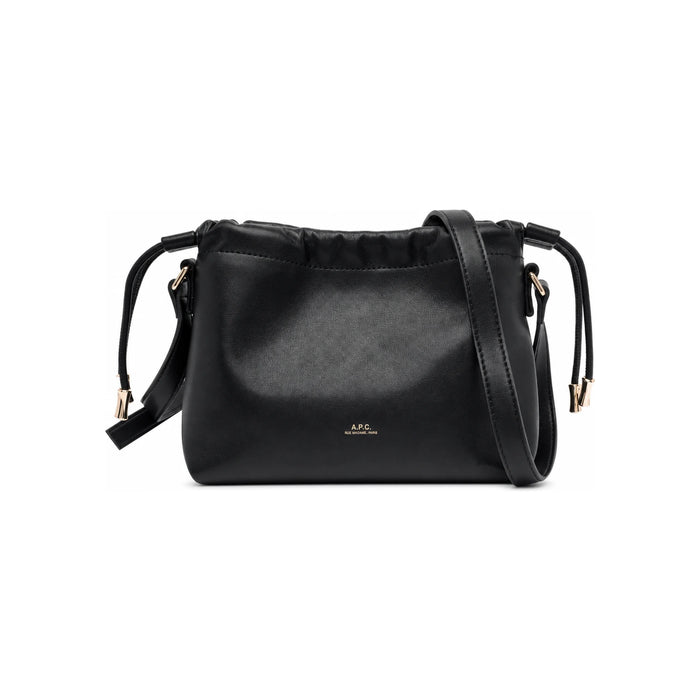 A.P.C. Black Leather Crossbody Bag for Women