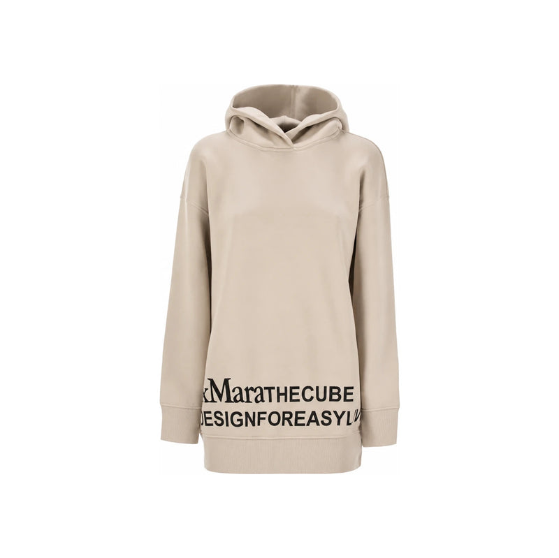 Max Mara FELPA Logo Fleece Hoodie for Women 2519921021 004
