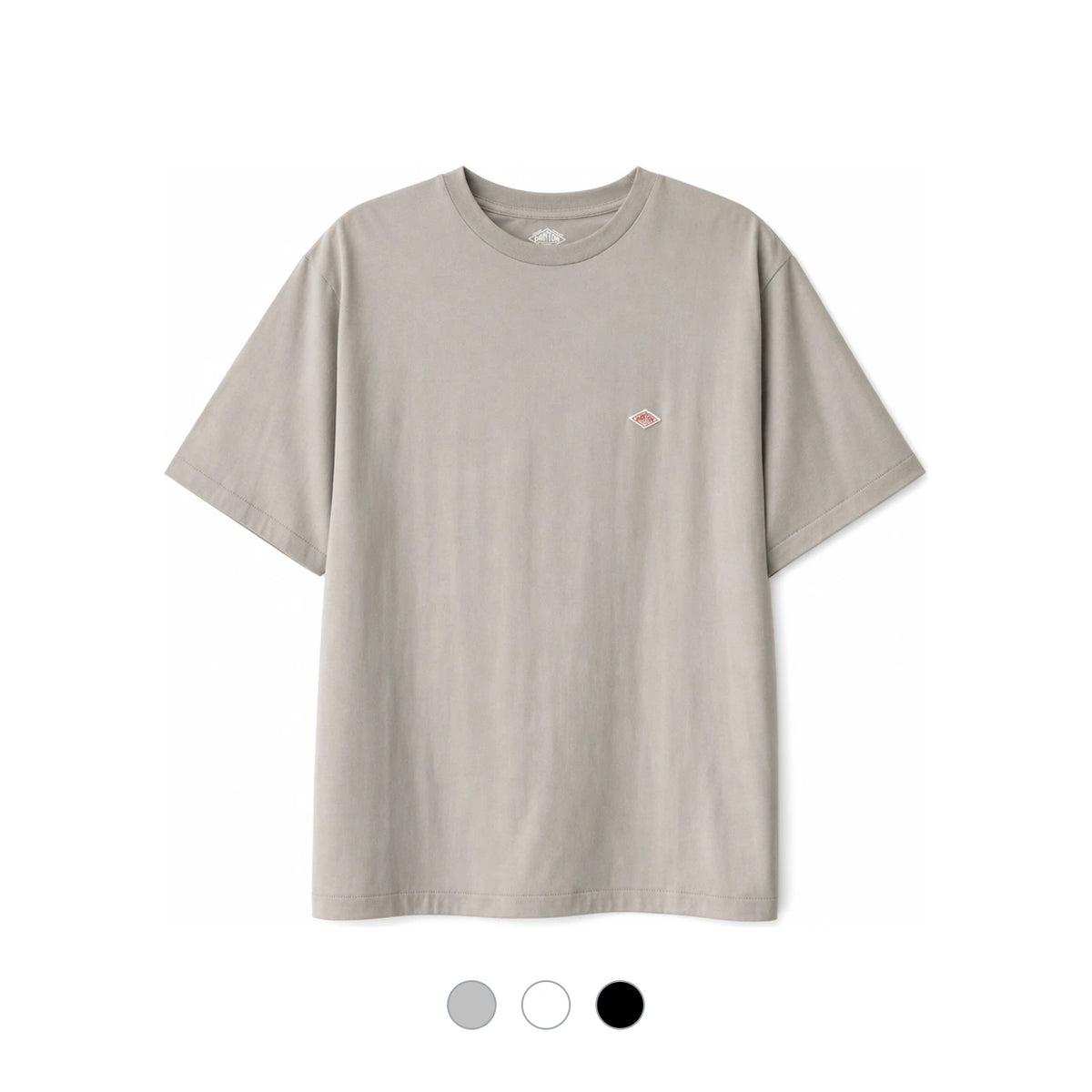 DANTON Plain Short Sleeve Inner T-Shirt Men’s DTC0196 CVT WHITE