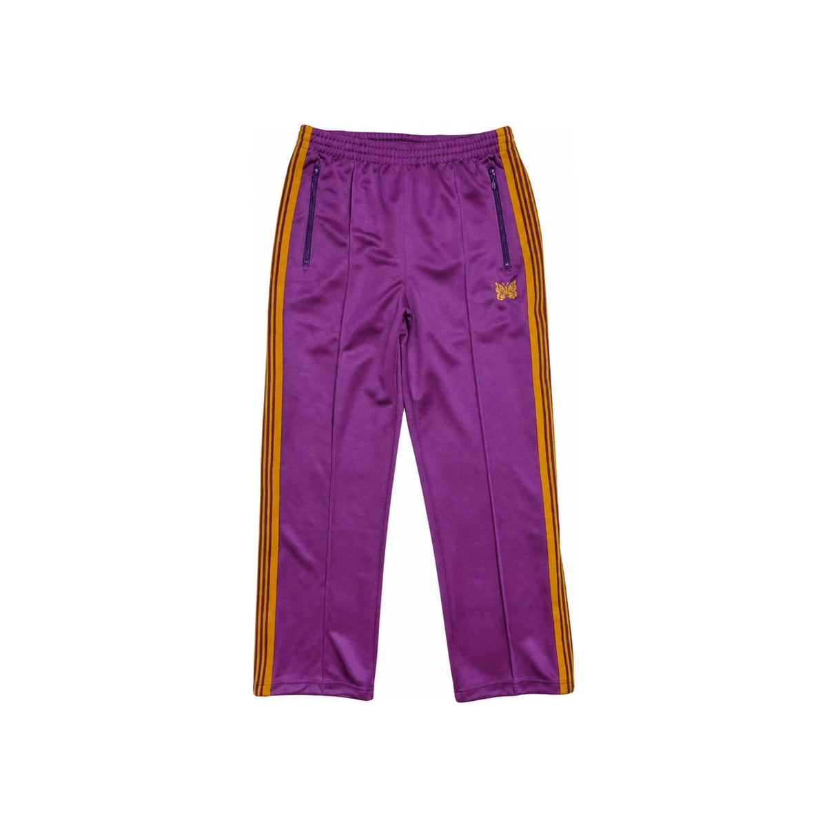 NEEDLES Poly Smooth Track Pants for Men QV307 PURPLE DOM