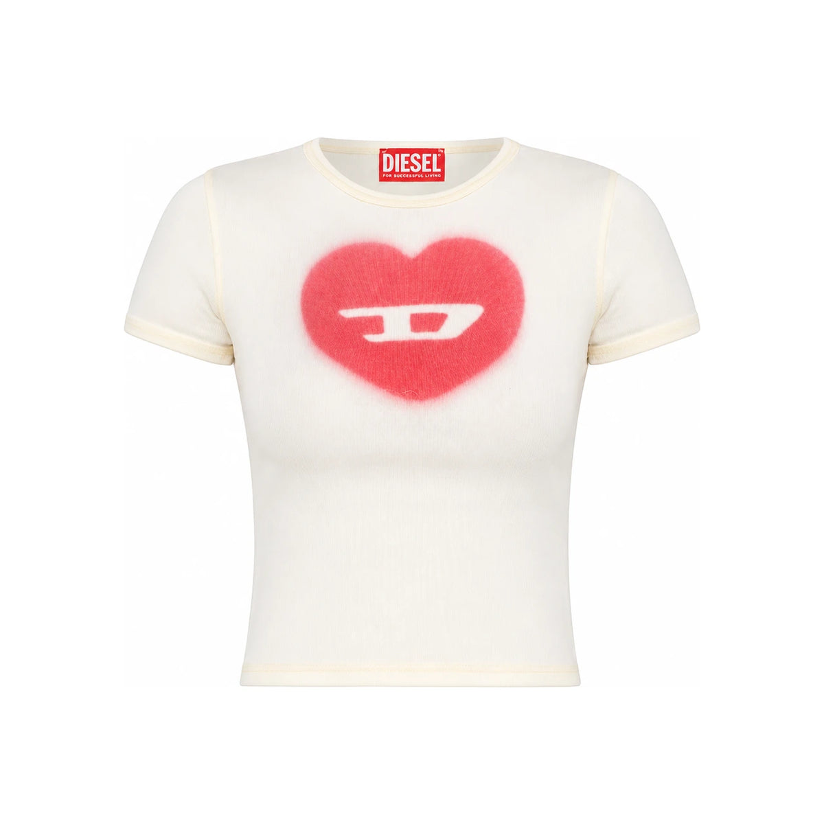 DIESEL TEle Women’s Short Sleeve T-Shirt A12836 0SQAD 1AM