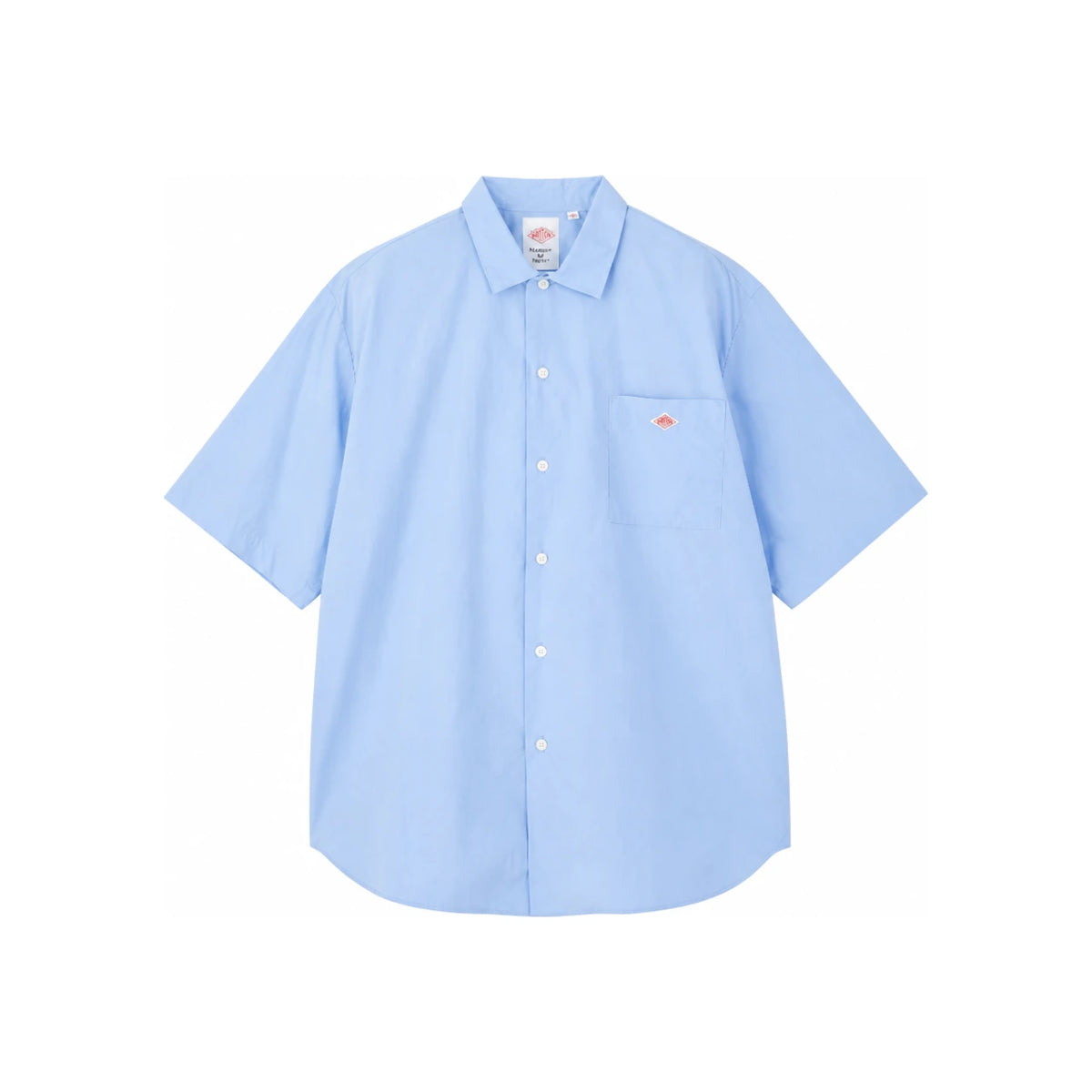 DANTON Cotton Poplin Work Shirt Navy DTB0049 CPL