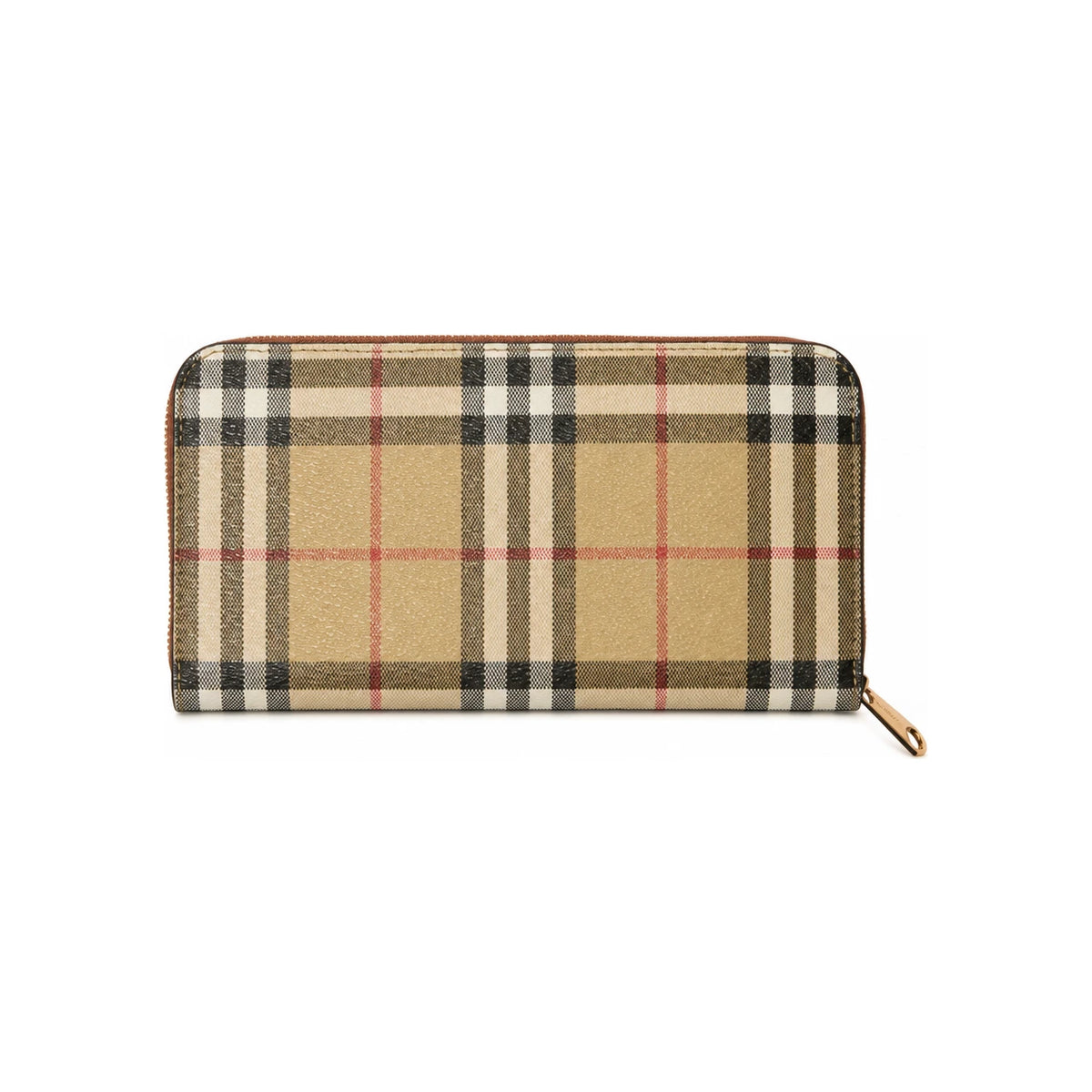 BURBERRY Leather Long Wallet