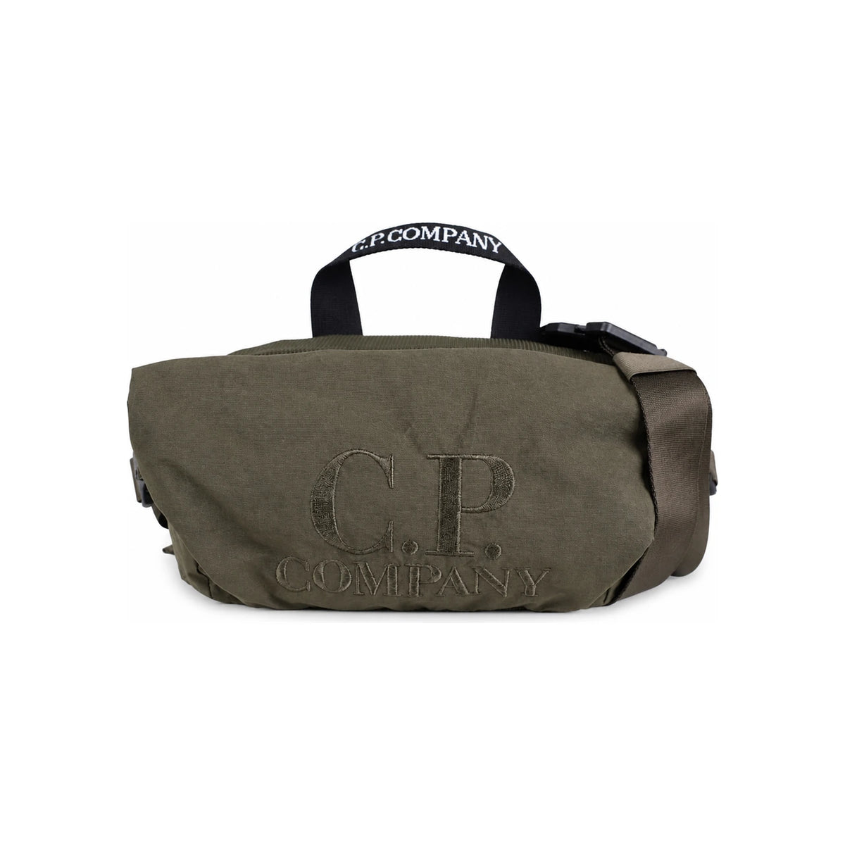 CP Company Men’s Plain Paper Touch Belt Bag Khaki 18CMAC298A 110188G 683