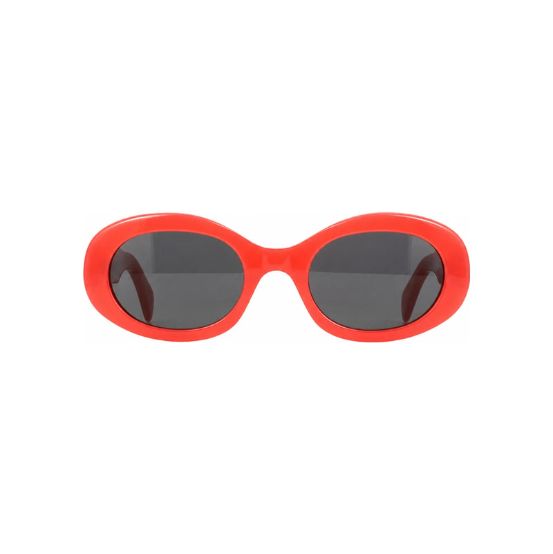 CELINE Triomphe 01 Honey Havana Acetate Sunglasses