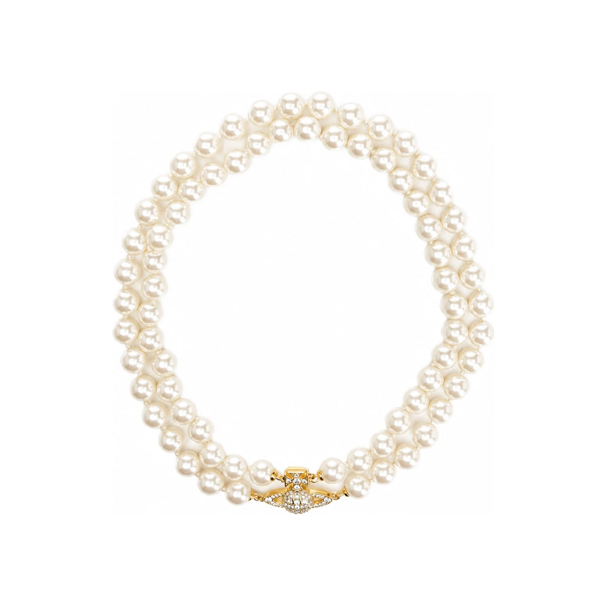Vivienne Westwood Graziella Pearl Choker Necklace