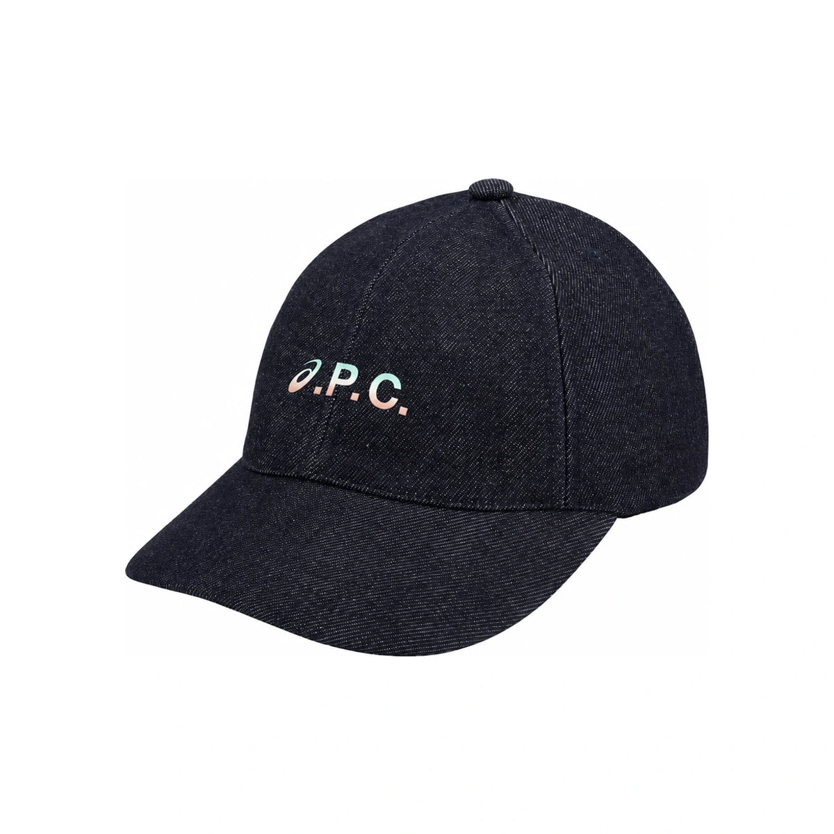 A.P.C. Indigo Denim Cap Unisex Charlie APC x Asics