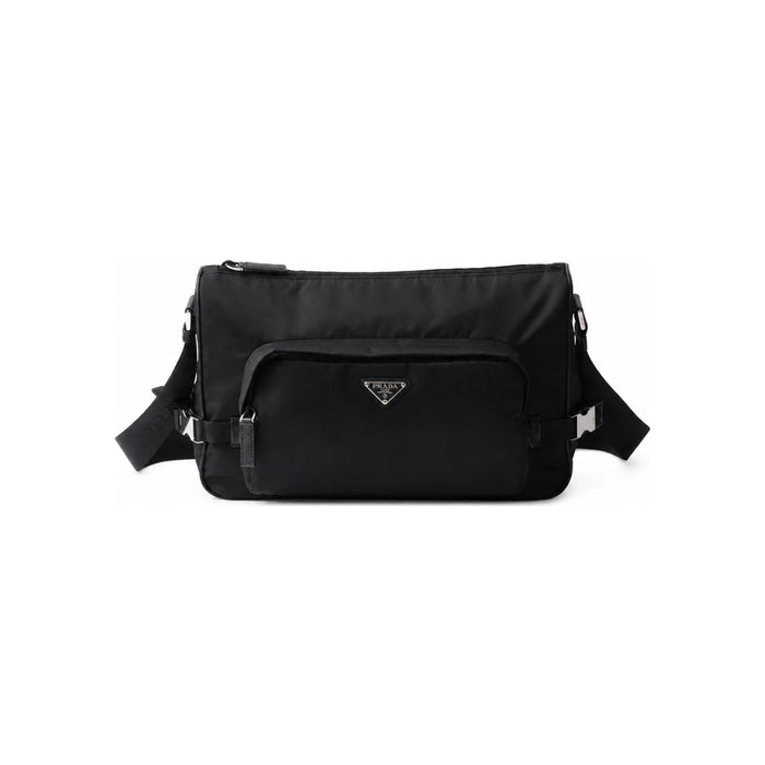 PRADA Triangle Logo Recycled Shoulder Bag Crossbody for Men 2VH191 2DMG F0002