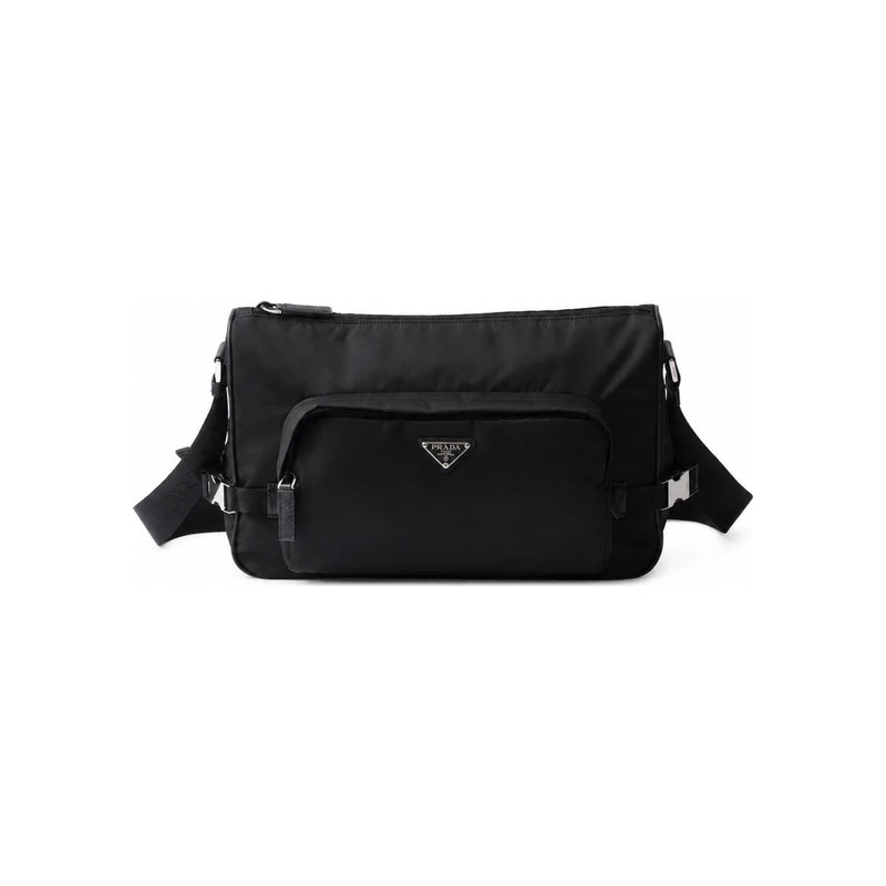 PRADA Triangle Logo Recycled Shoulder Bag Crossbody for Men 2VH191 2DMG F0002