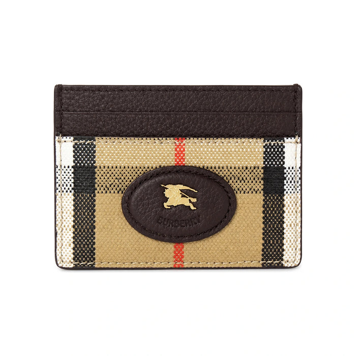 BURBERRY Highland Leather Card Holder for Women
