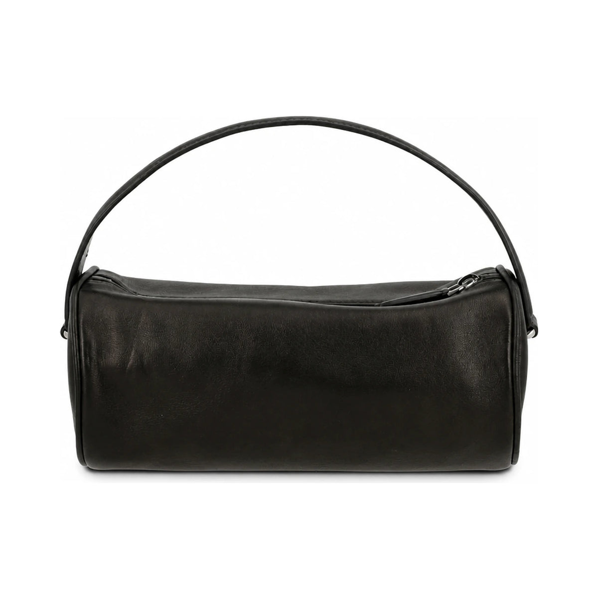 The Row Black Leather Round Top Handle Women’s Tote Bag W1709 L614