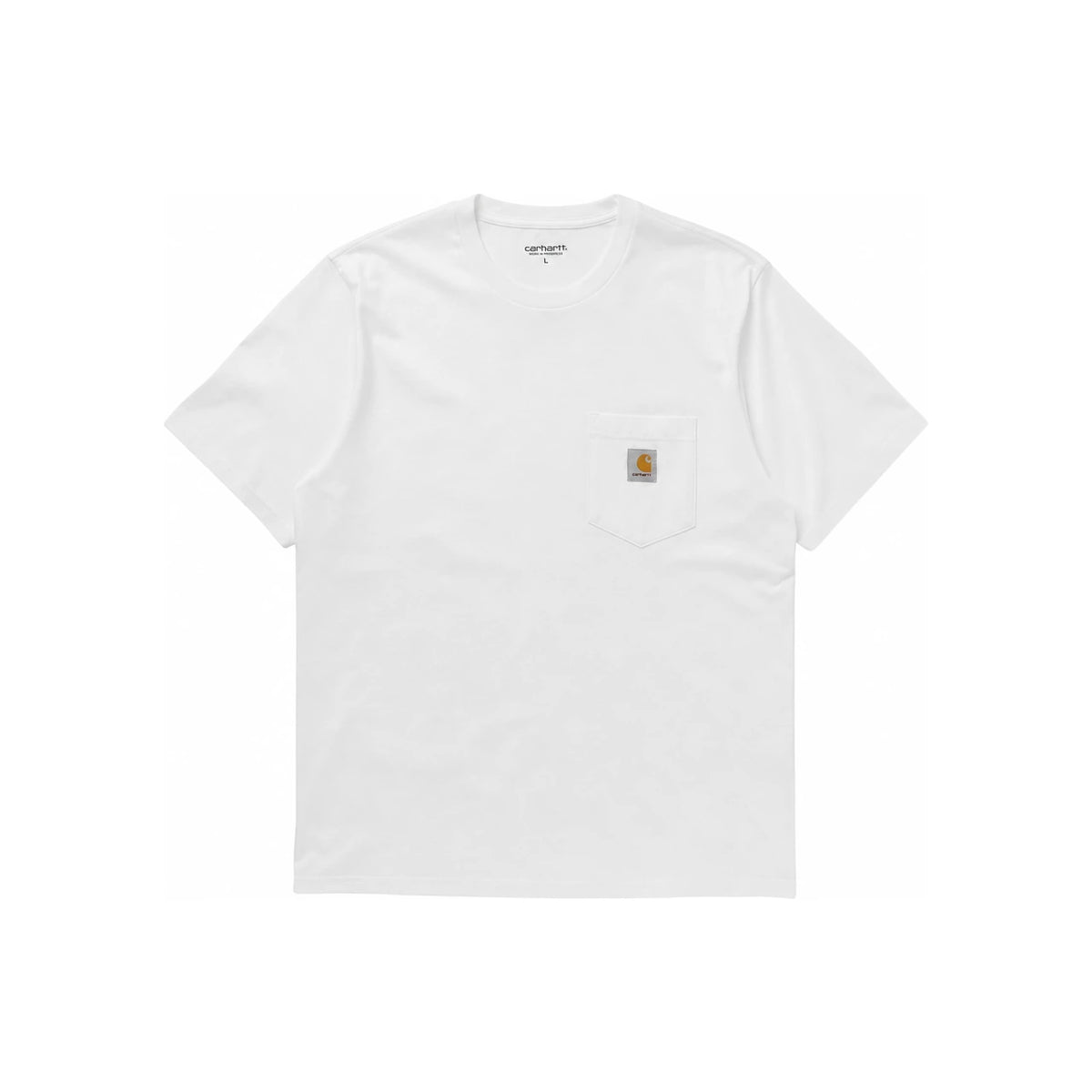 CARHARTT WIP Pocket Short Sleeve T-Shirt White