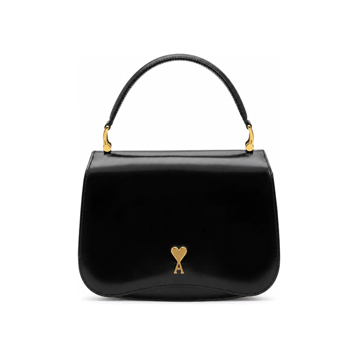 AMI Logo Top Handle Tote Bag
