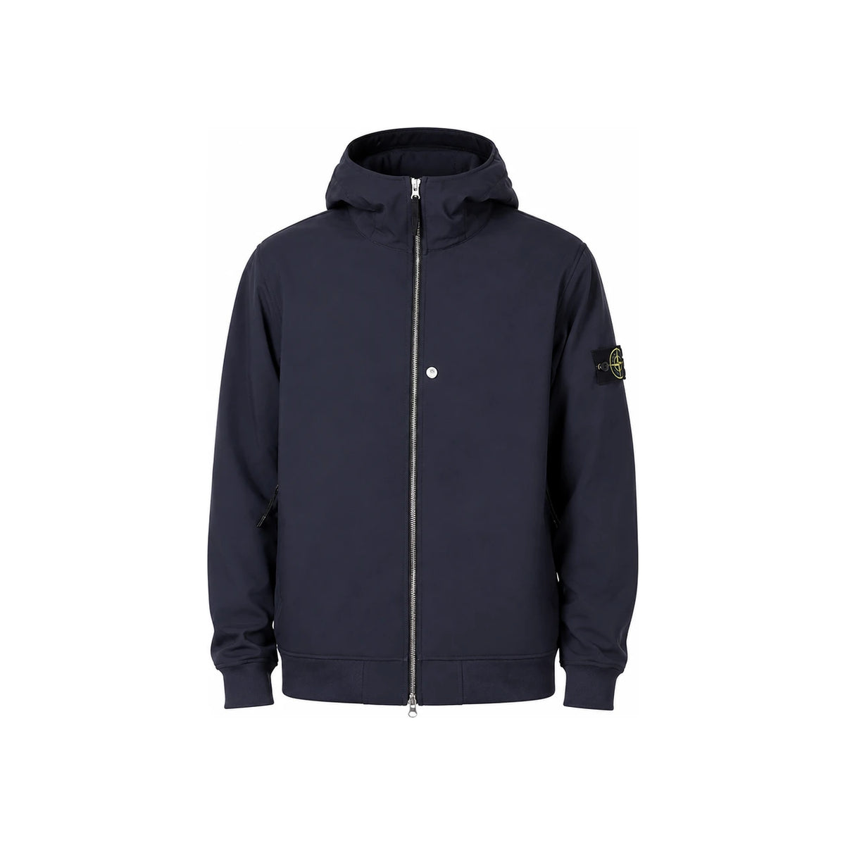 STONE ISLAND Softshell R Hooded Jacket Navy Men’s