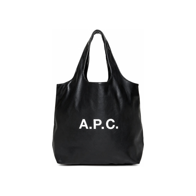 A.P.C. Ninon Black Canvas Tote Bag Unisex PUAAT M61565LZZ
