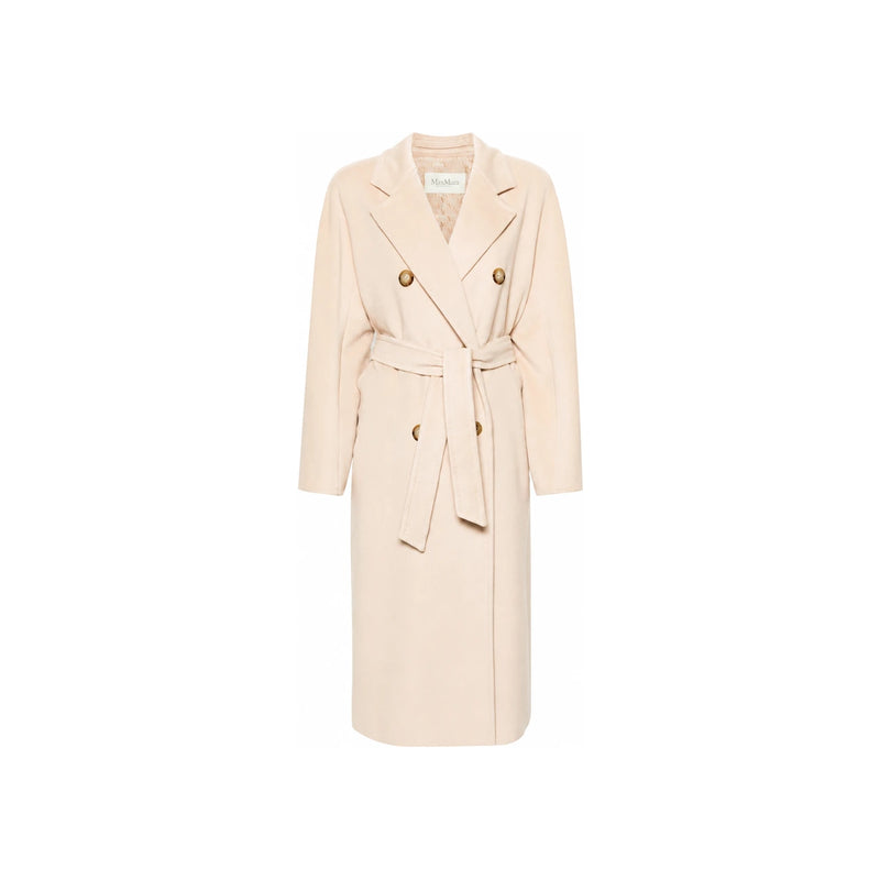 Max Mara 101801 Icon Madame Sand Wool Blend Belted Women’s C 252 101801 1600 032