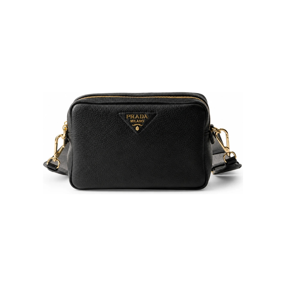 PRADA Denim Mini Shoulder Bag Blue