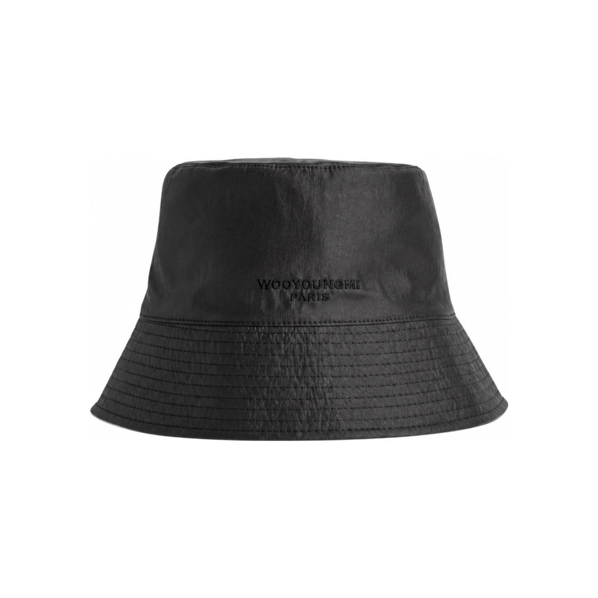 WOOYOUNGMI Nylon Bucket Hat Black Unisex W241AC53 933B