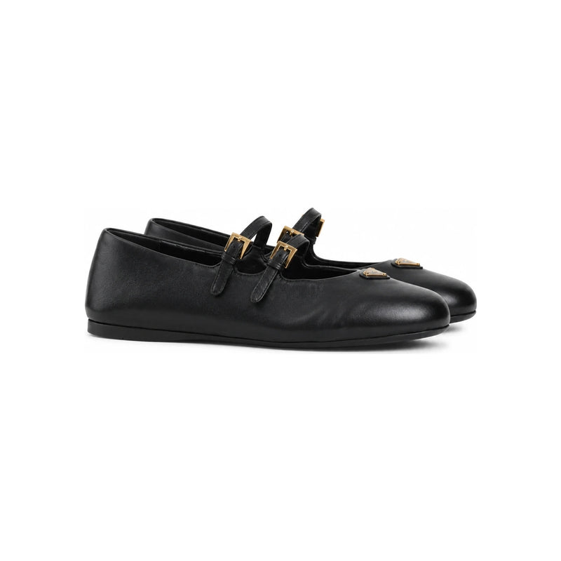 PRADA Nappa Leather Ballerina Flats 1F794N F 005 038 F0002