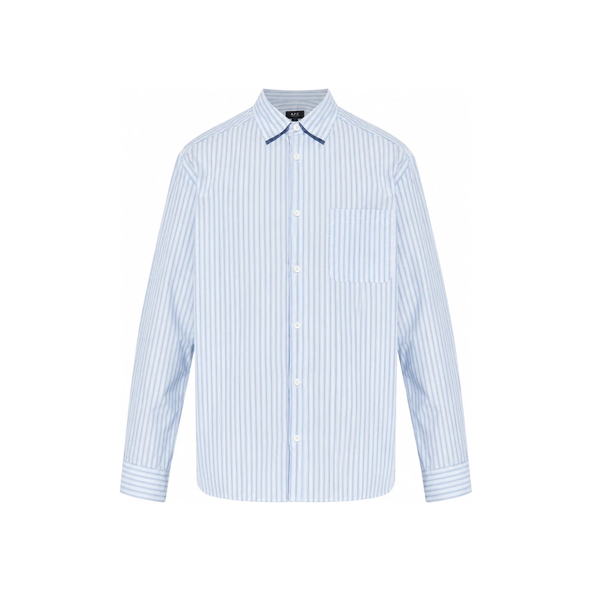 A.P.C. Chemise Malo Long Sleeve Shirt COHJJ H12532 IAB