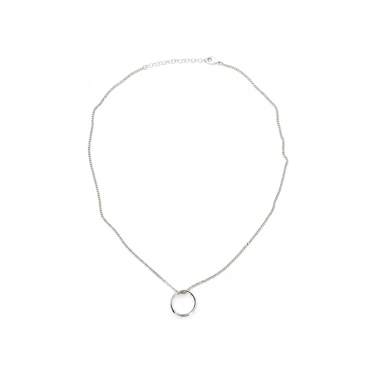 Maison Margiela Silver Number Logo Ring Pendant Necklace SM6UU0048 P7296 951