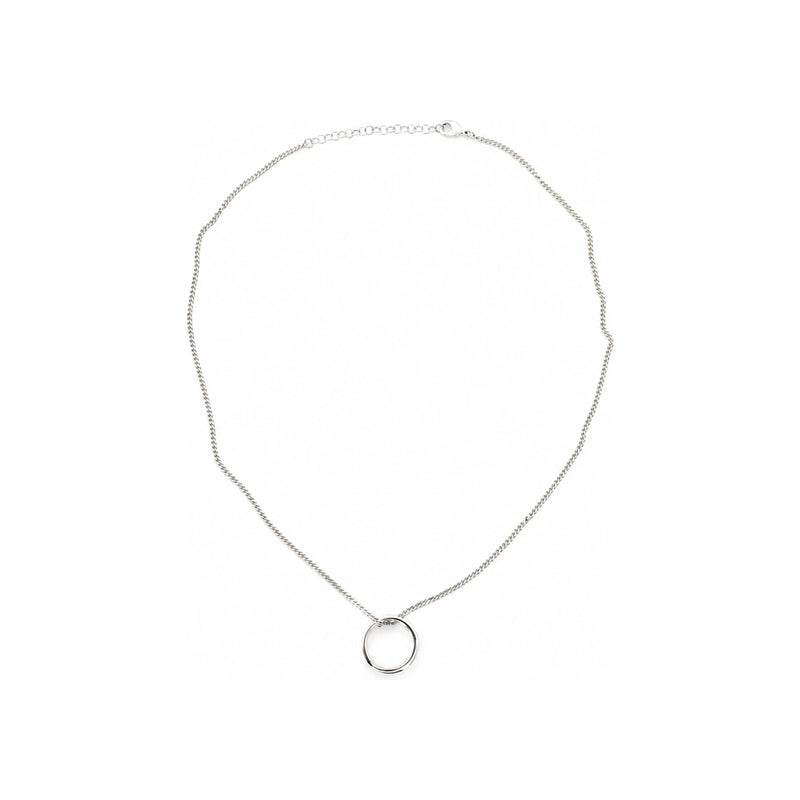 Maison Margiela Silver Number Logo Ring Pendant Necklace SM6UU0048 P7296 951
