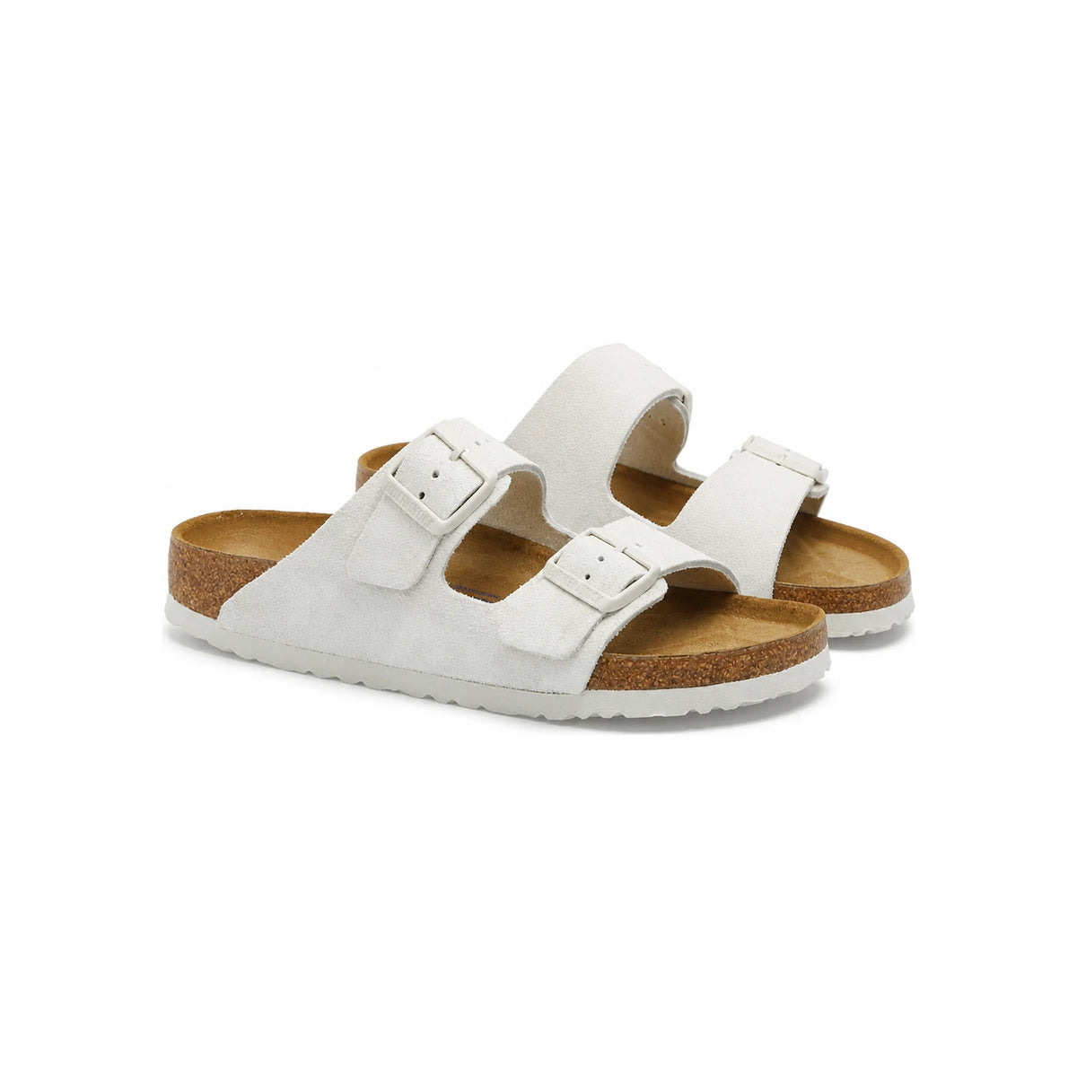 Birkenstock Arizona Narrow Fit Sandals Women’ 1024516 MODERN SUEDE ANTIQUE WHITE