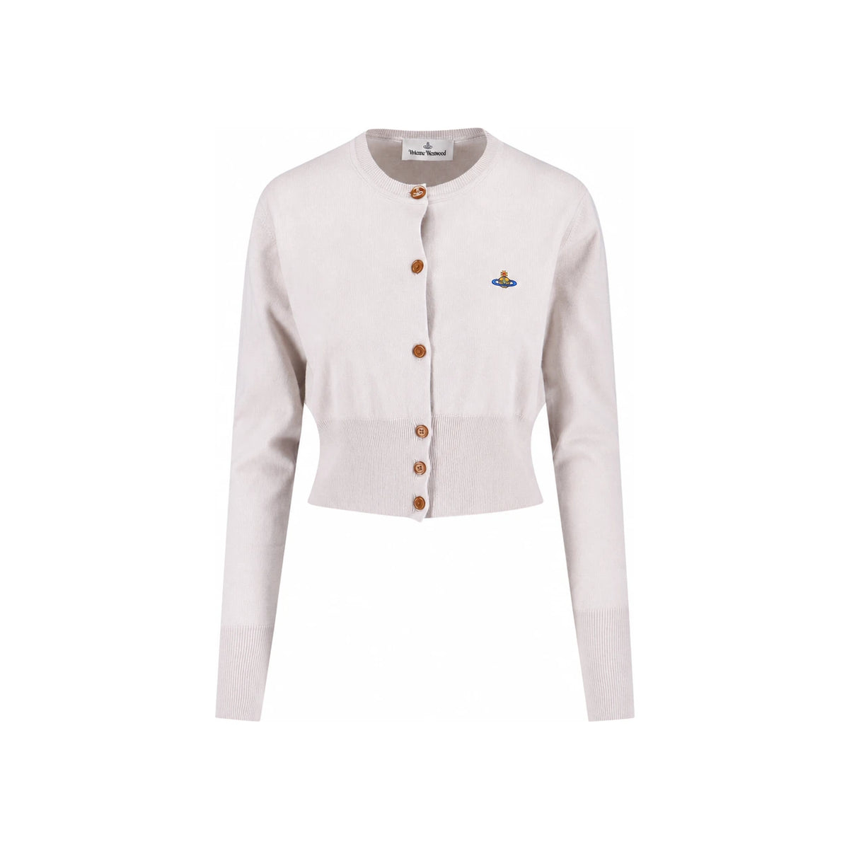 Vivienne Westwood Bea Crop Cardigan Cream Women’s Knit