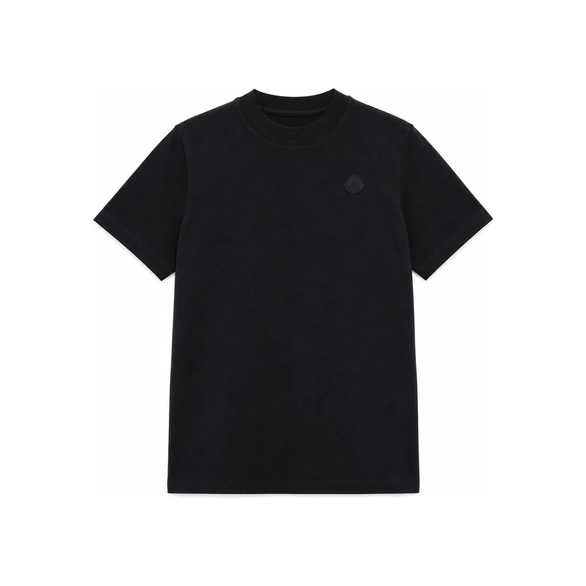 Moncler Logo Patch Cotton T-Shirt 8C00008 89AYW 999