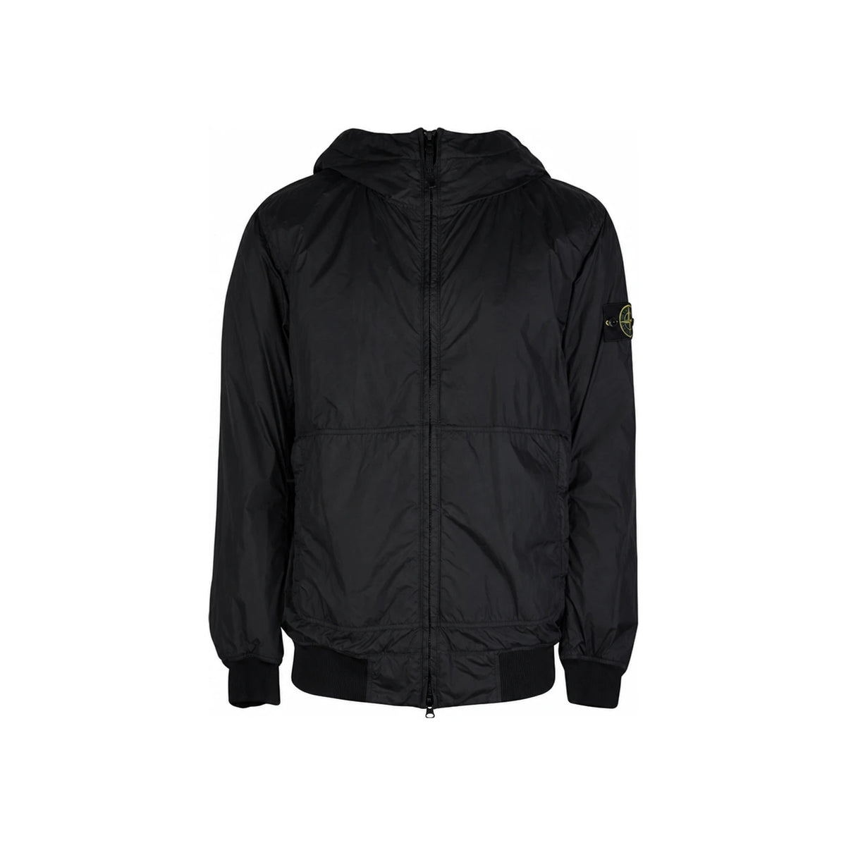 STONE ISLAND Garment-Dyed Crinkle Reps Jacket Black Me K2S15 4100013 S0A23 V0029