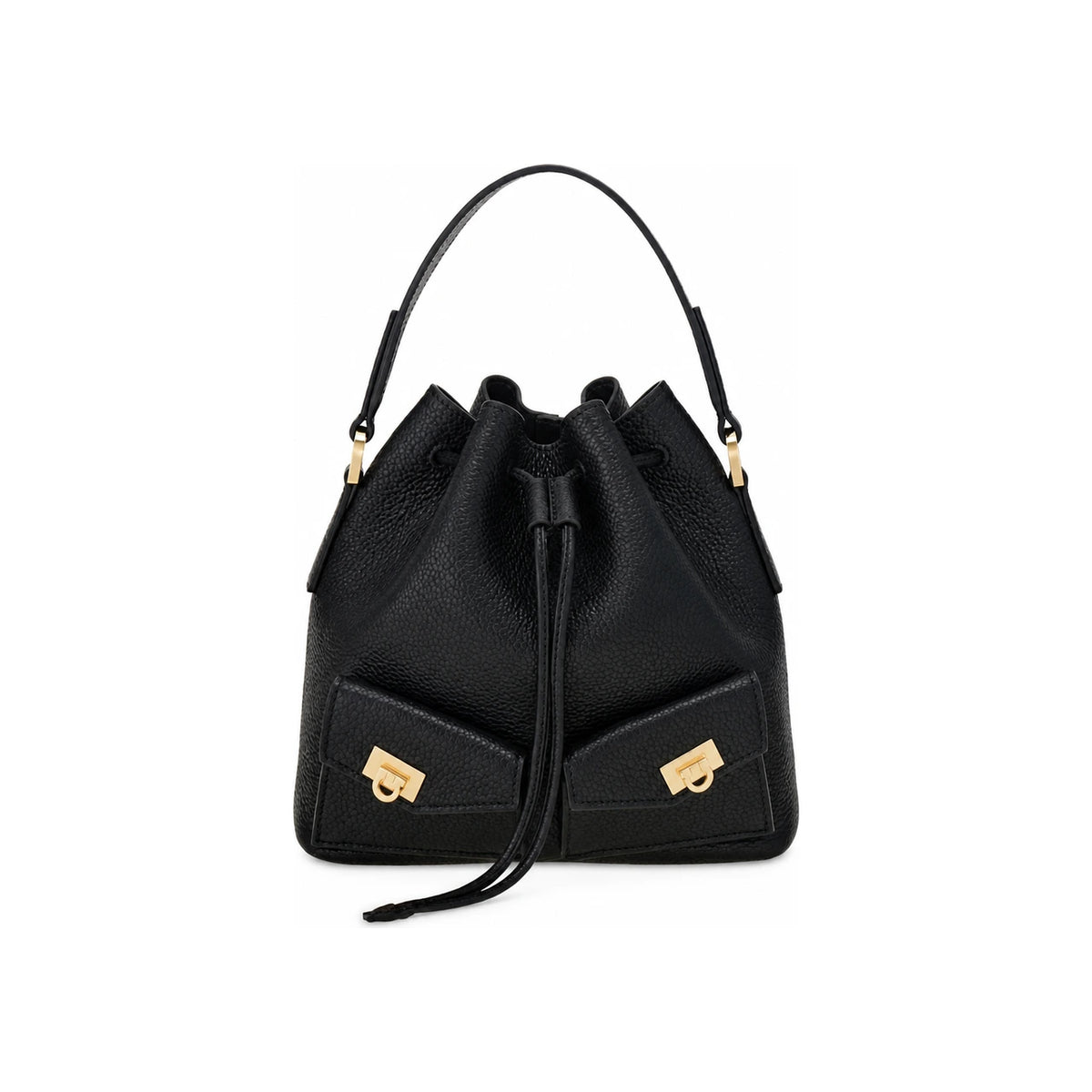 Ferragamo Hug Multi-Pocket Bucket Tote Bag